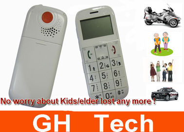 Big Speaker Cell Phone GPS Tracker With SOS Button For Kids / Senior People