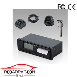 4 Core Chip GPS Digital Tachograph System With RFID And Camera